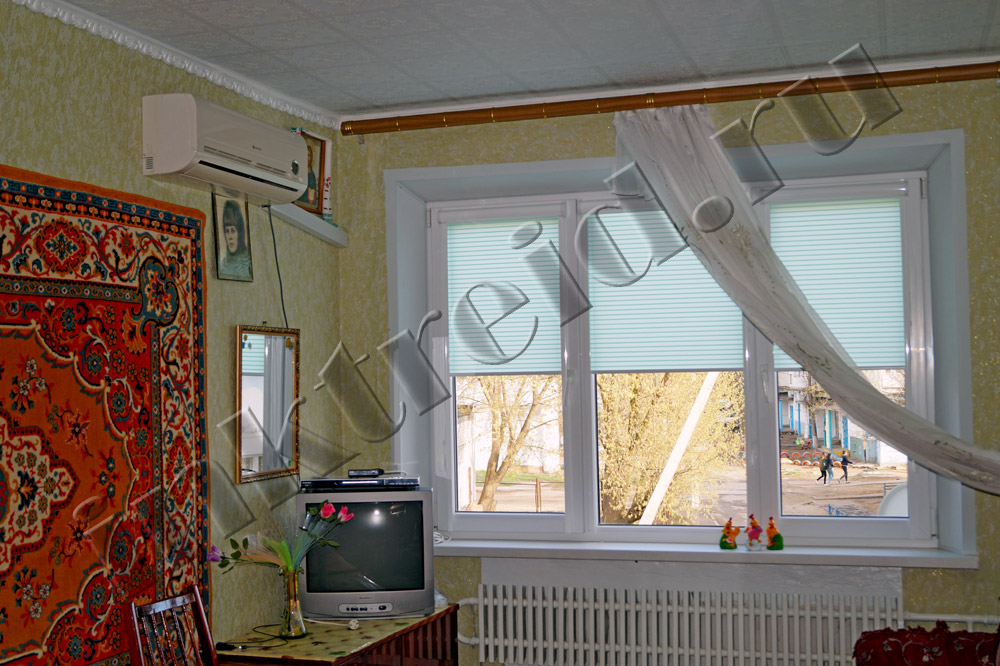 Рулонные шторы с коробом и направляющими в Волгограде