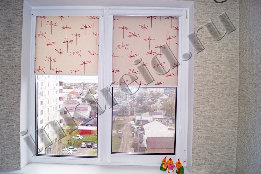 Рулонные шторы на пластиковые окна Волгоград