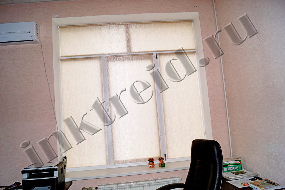 Рулонные шторы в офис компанию изготовление заказать Волгоград