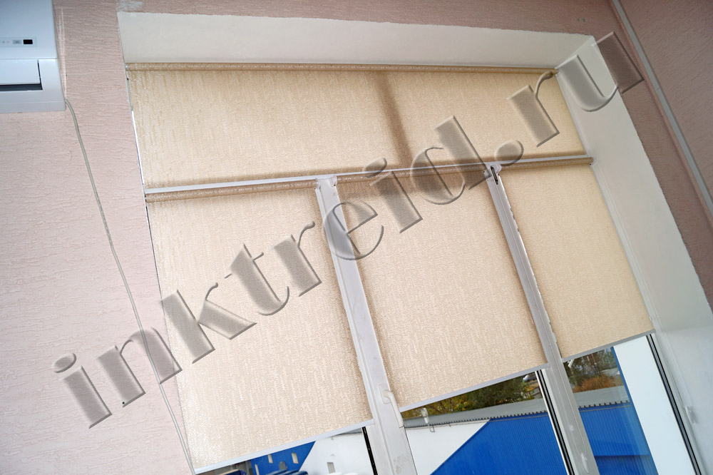 Заказать рулонные шторы на пластиковые окна Волгоград