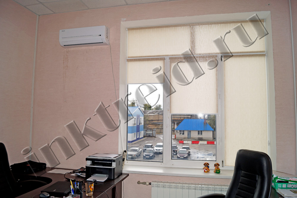 Изготовим рулонные шторы в организацию на заказ под размеры в Волгограде
